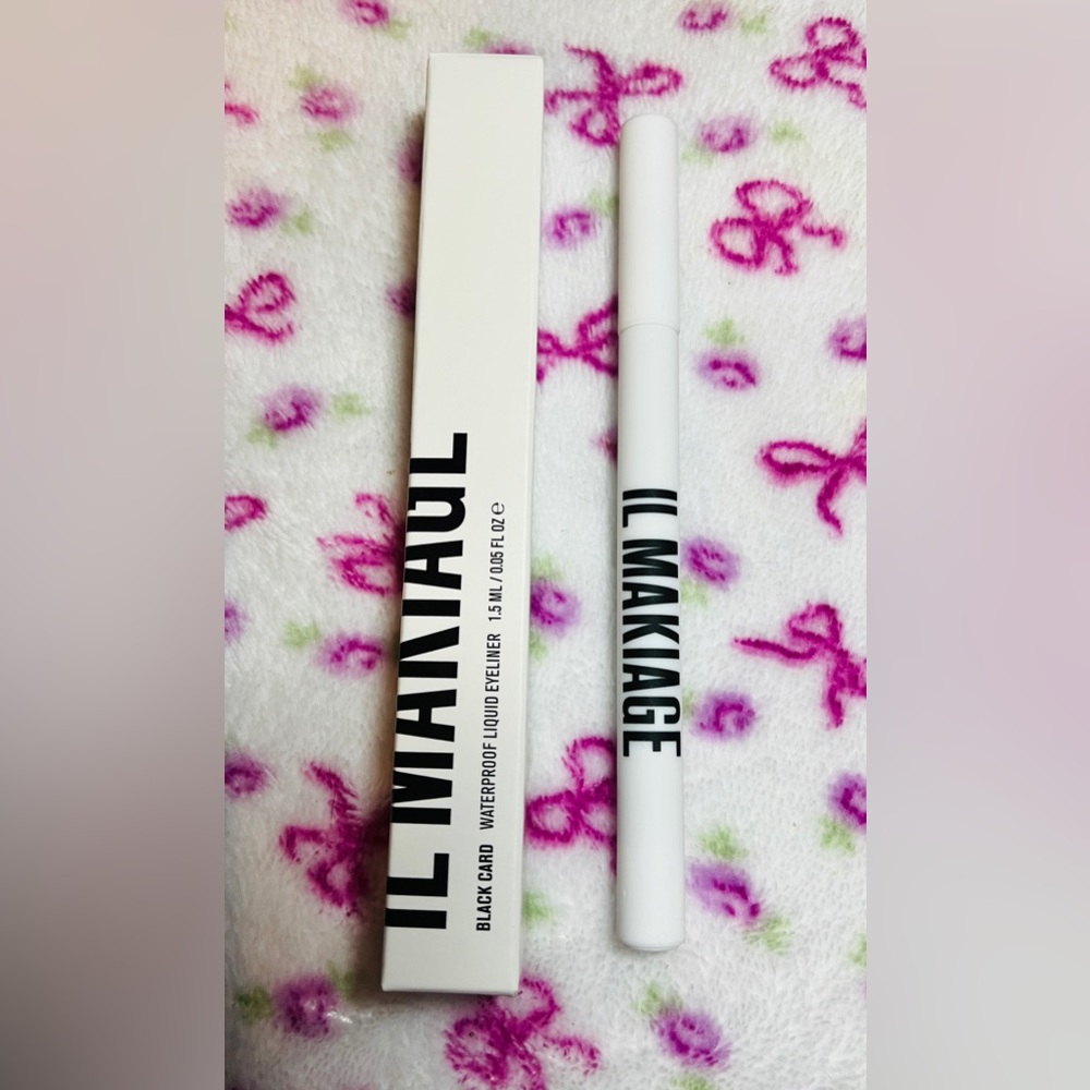 Brand New In Box IL MAKIAGE Black Card  Liquid Eyeliner Water Proof